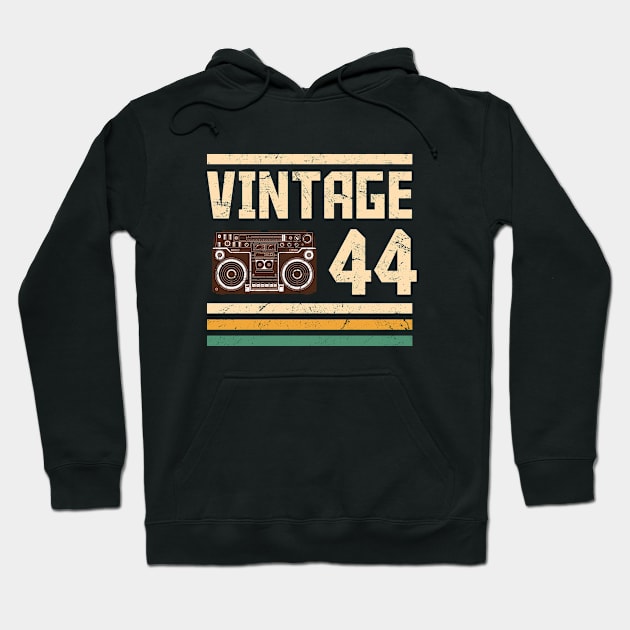 Vintage 1944 Hoodie by hoopoe